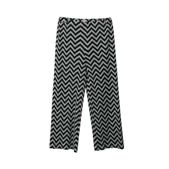 Pleats Please Zigzag Print Pants in Multicolor Polyester - Picture 5 of 6
